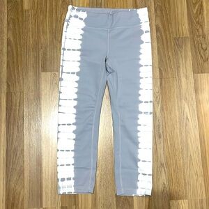 Athleta Girl Tye dye crop leggings